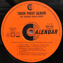 Load image into Gallery viewer, Spencer Davis Group - ...Their First LP