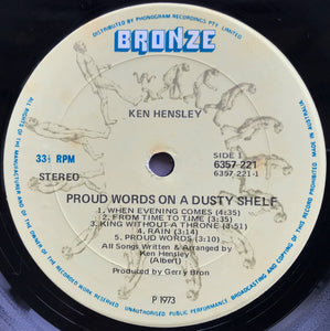 Uriah Heep (Ken Hensley) - Proud Words On A Dusty Shelf