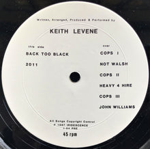Load image into Gallery viewer, Keith Levene  - 2011 - Back Too Black