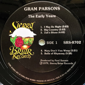 Gram Parsons  - The Early Years 1963-65