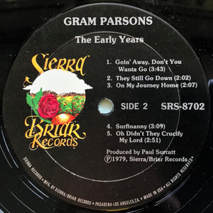 Gram Parsons  - The Early Years 1963-65