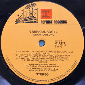Gram Parsons  - Grievous Angel