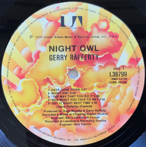 Gerry Rafferty  - Night Owl