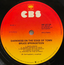 Load image into Gallery viewer, Bruce Springsteen - Darkness On The Edge Of Town