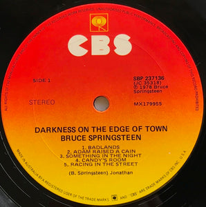 Bruce Springsteen - Darkness On The Edge Of Town