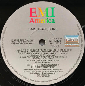 George Thorogood (And The Destroyers) - Bad To The Bone