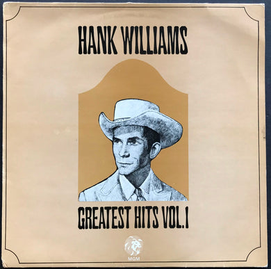 Williams, Hank  - Hank Williams Greatest Hits Vol.1