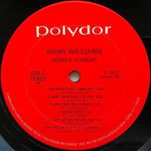 Williams, Hank  - Honky-Tonkin'