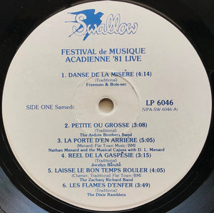 V/A  - Festival De Musique Acadienne '81 Live