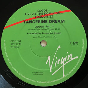 Tangerine Dream - Logos Live