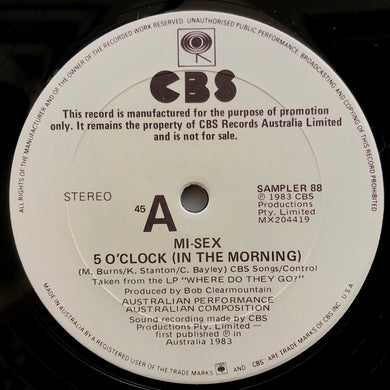 Mi-Sex - 5 O'Clock (In The Morning)