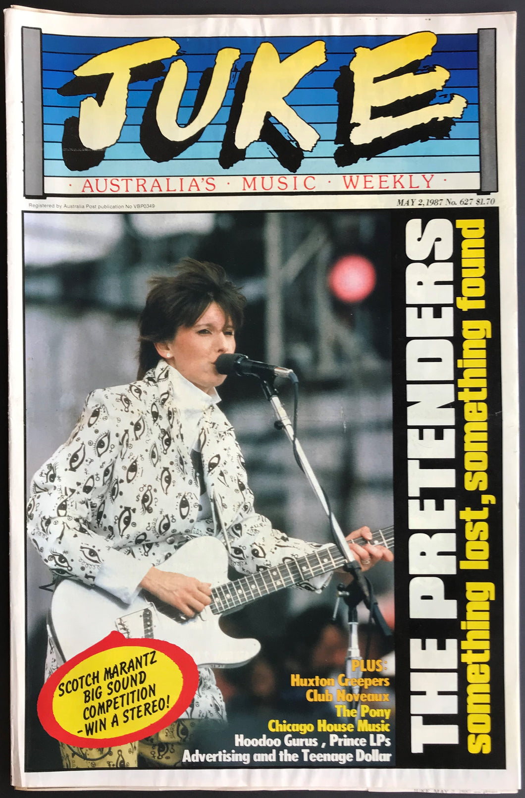 Pretenders - Juke May 2 1987. Issue No.627
