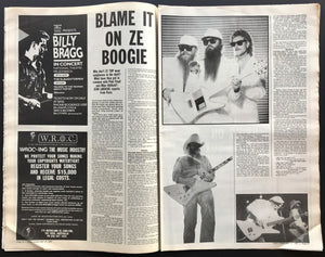 ZZ Top - Juke February 28 1987. Issue No.618