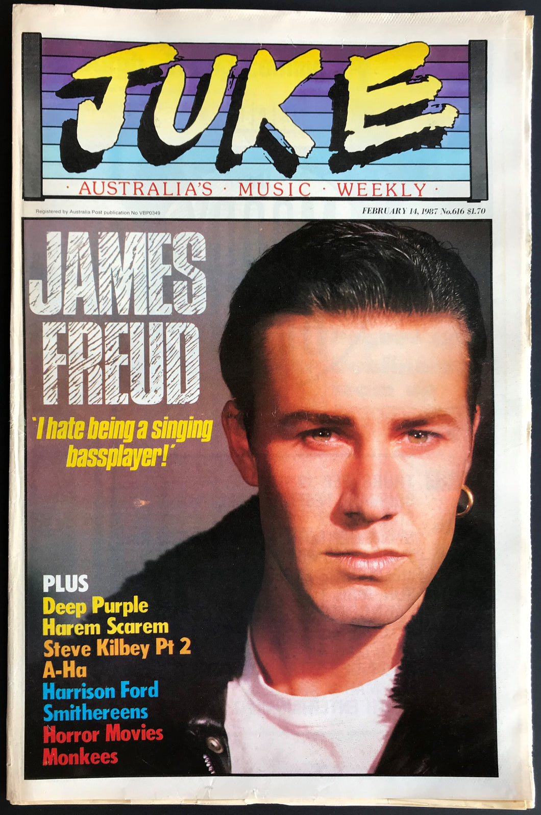 Models (James Freud)- Juke February 14 1987. Issue No.616