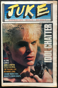 Billy Idol - Juke January 24 1987. Issue No.613