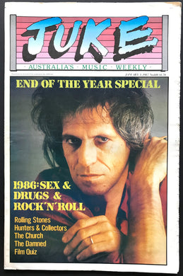 Rolling Stones - Juke January 3 1987. Issue No.610