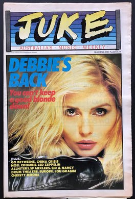 Debbie Harry - Juke March 21 1987. Issue No.621