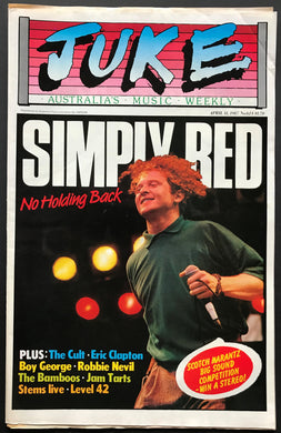 Simply Red - Juke April 11 1987. Issue No.624