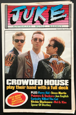 Crowded House - Juke May 30 1987. Issue No.631