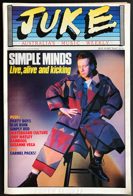 Simple Minds - Juke July 11 1987. Issue No.637