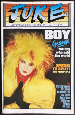 Culture Club - Juke August 15 1987. Issue No.642