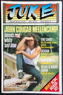 John Mellencamp - Juke October 10 1987. Issue No.650
