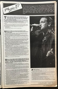 James Reyne - Juke December 26 1987. Issue No.661