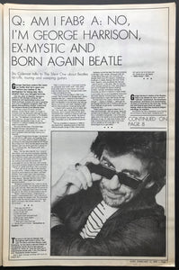 Beatles (George Harrison)- Juke February 13 1988. Issue No.668