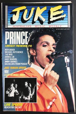 Prince - Juke June 4 1988. Issue No.684