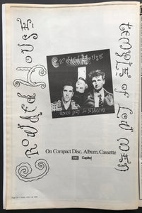 Crowded House - Juke July 16 1988. Issue No.690