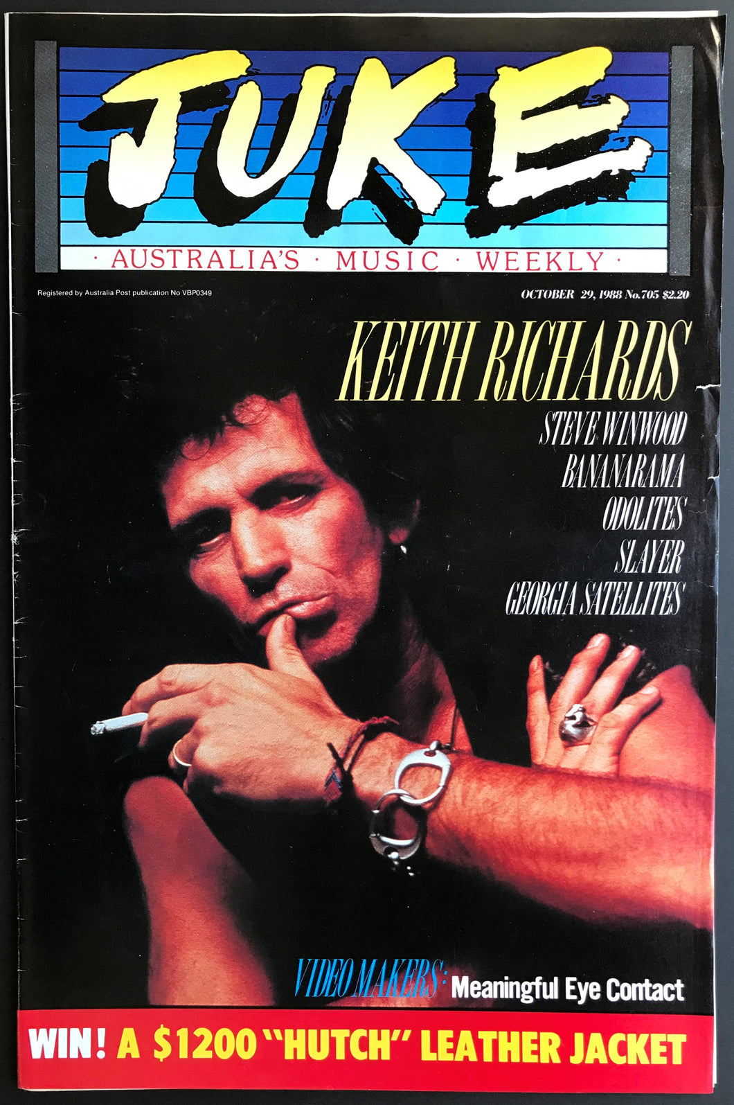 Rolling Stones - Juke October 29 1988. Issue No.705