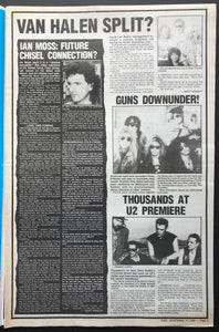 U2 - Juke November 19 1988. Issue No.708
