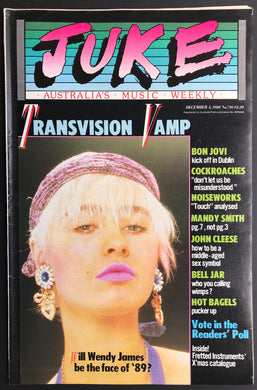 Transvision Vamp - Juke December 3 1988. Issue No.710