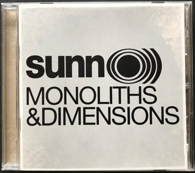 Sunn O))) - Monoliths & Dimensions