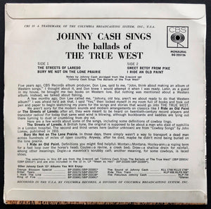 Johnny Cash - Sings The Ballads Of The True West