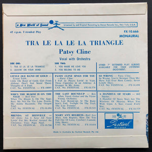 Patsy Cline - Tra Le la Le la Triangle
