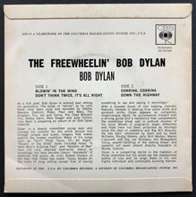 Load image into Gallery viewer, Bob Dylan - The Freewheelin&#39;