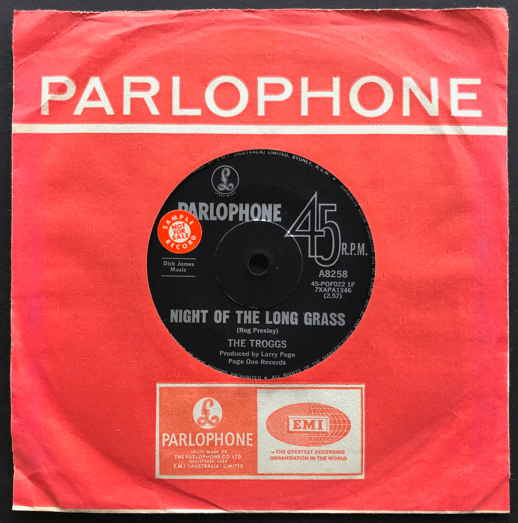 Troggs - Night Of The Long Grass