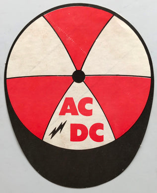 AC/DC - Cap Shaped Sticker