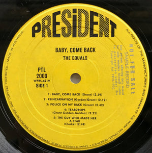 Equals - Baby, Come Back