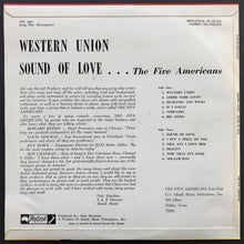 Load image into Gallery viewer, Five Americans - Western Union / Sound Of Love