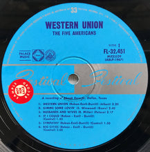 Load image into Gallery viewer, Five Americans - Western Union / Sound Of Love