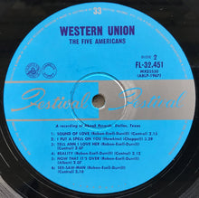 Load image into Gallery viewer, Five Americans - Western Union / Sound Of Love