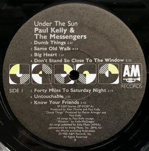 Kelly, Paul (& The Messengers) - Under The Sun