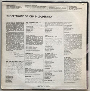 John D. Loudermilk - The Open Mind Of John D. Loudermilk