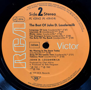 John D. Loudermilk - The Best Of John D. Loudermilk