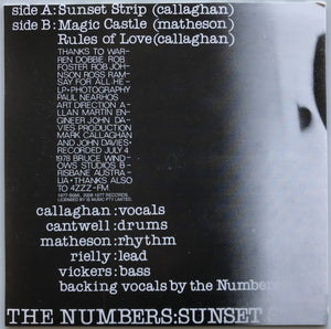 Numbers - Sunset Strip