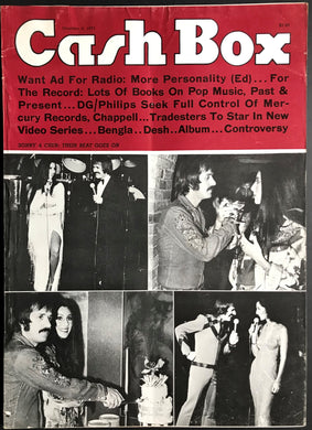 Cher (Sonny & Cher) - Cash Box
