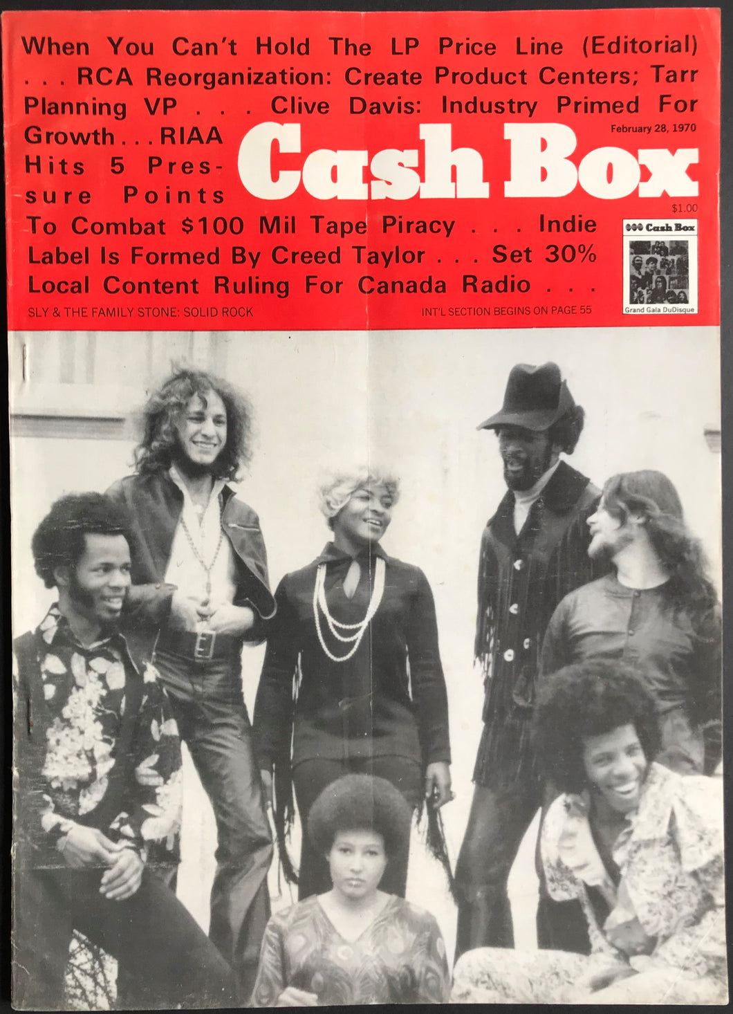 Sly & The Family Stone - Cash Box