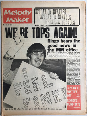 Beatles - Melody Maker December 5, 1964